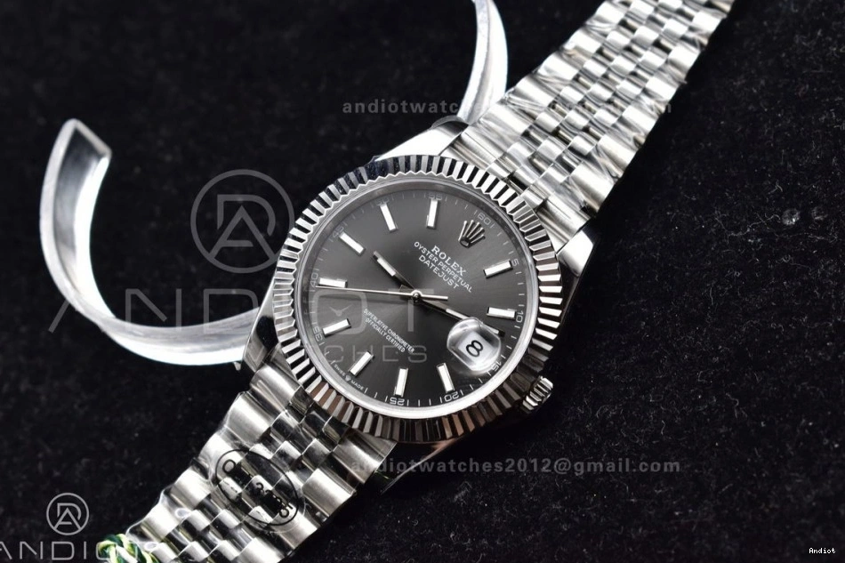 Steel 1:1 Dial Grey Stick Jubilee 126334 41 Bracelet Edition Best DIWF 904L DateJust on SA3235 1115